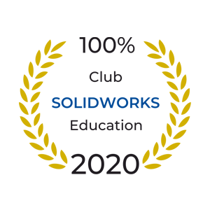 100% Club SOLIDWORKS Education 2020 - DPS Software