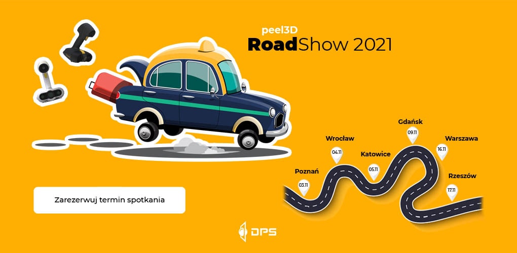 Roadshow 2021 - peel3d w drodze